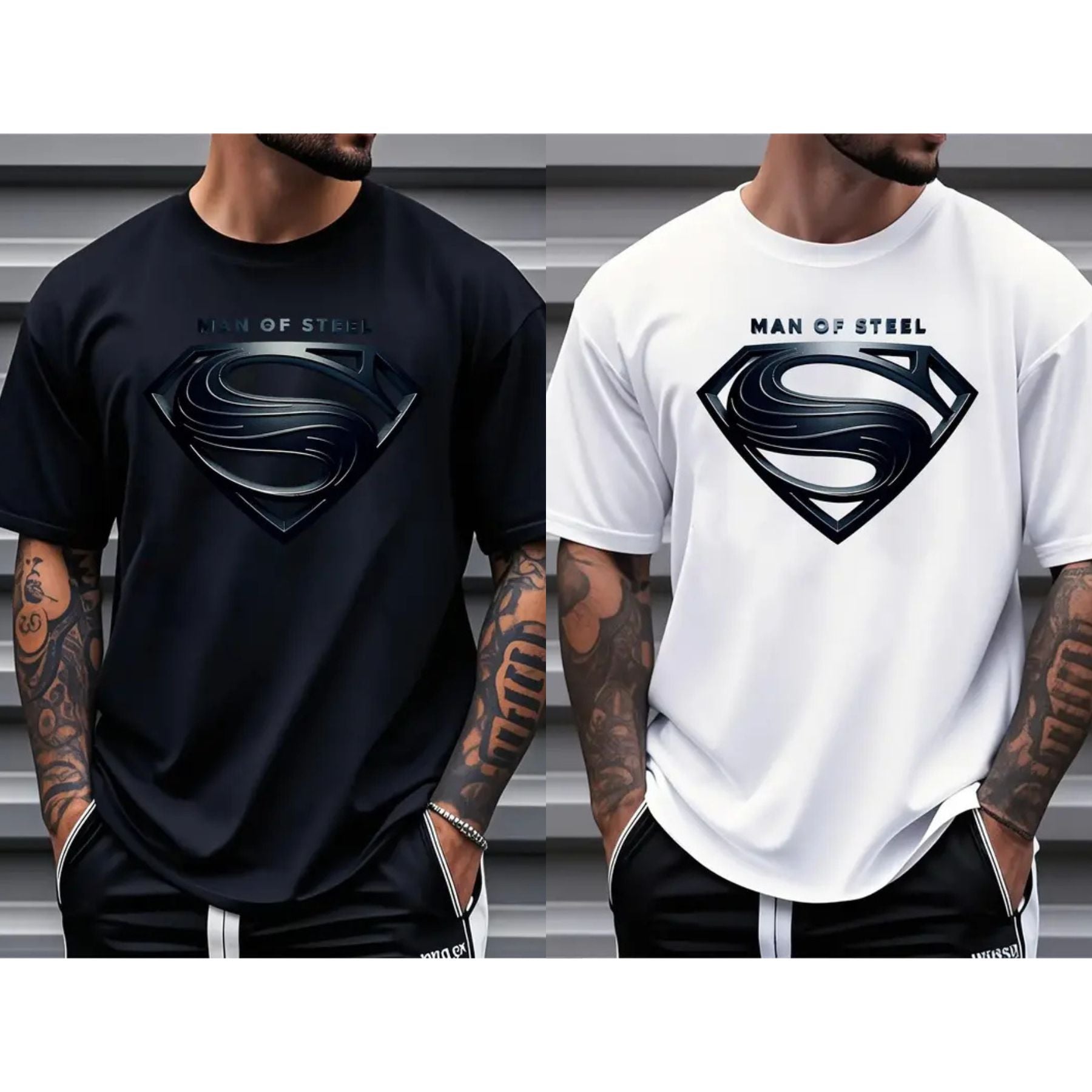 Justice League Men's Plus Size Casual T-Shirt – Iconic DC Comics Graphic Tee, Premium 100% Cotton Big & Tall Superhero Top, Made in USA