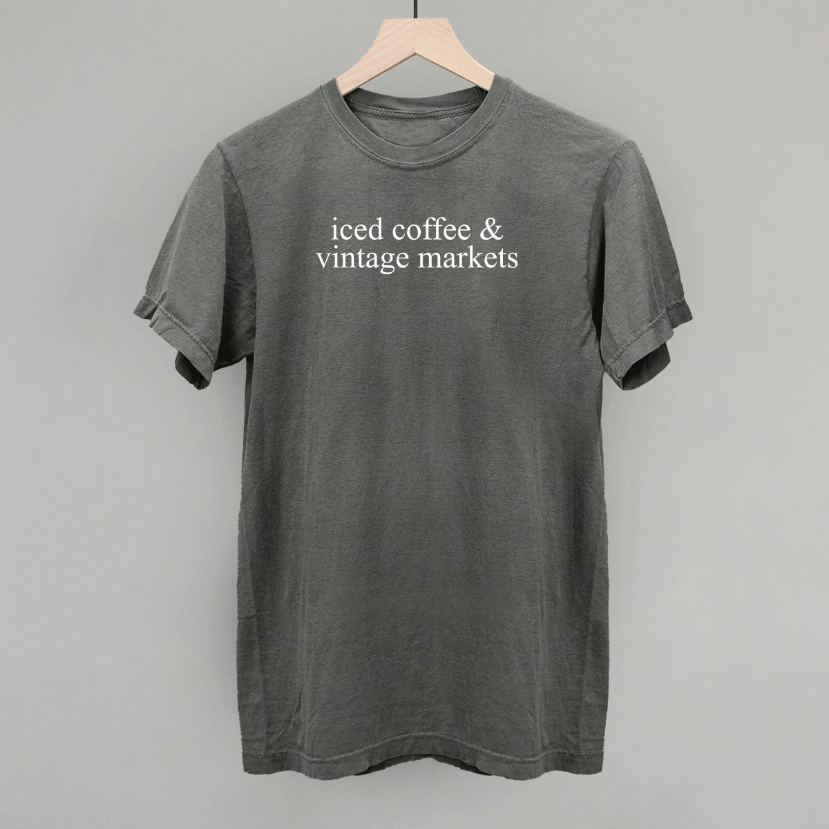 Iced Coffee And Vintage Markets