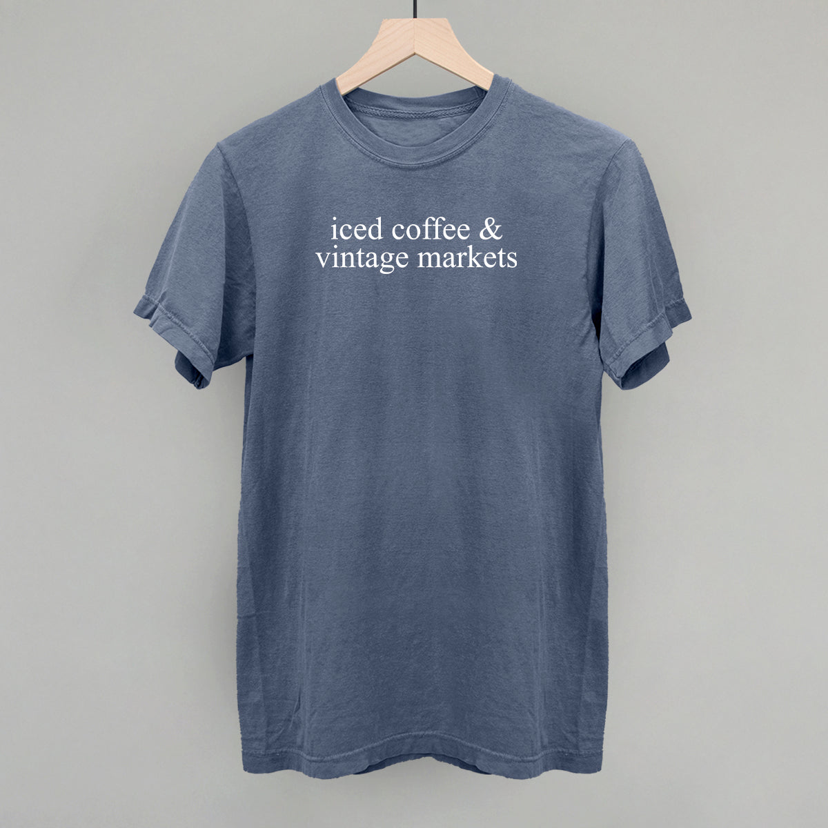 Iced Coffee And Vintage Markets