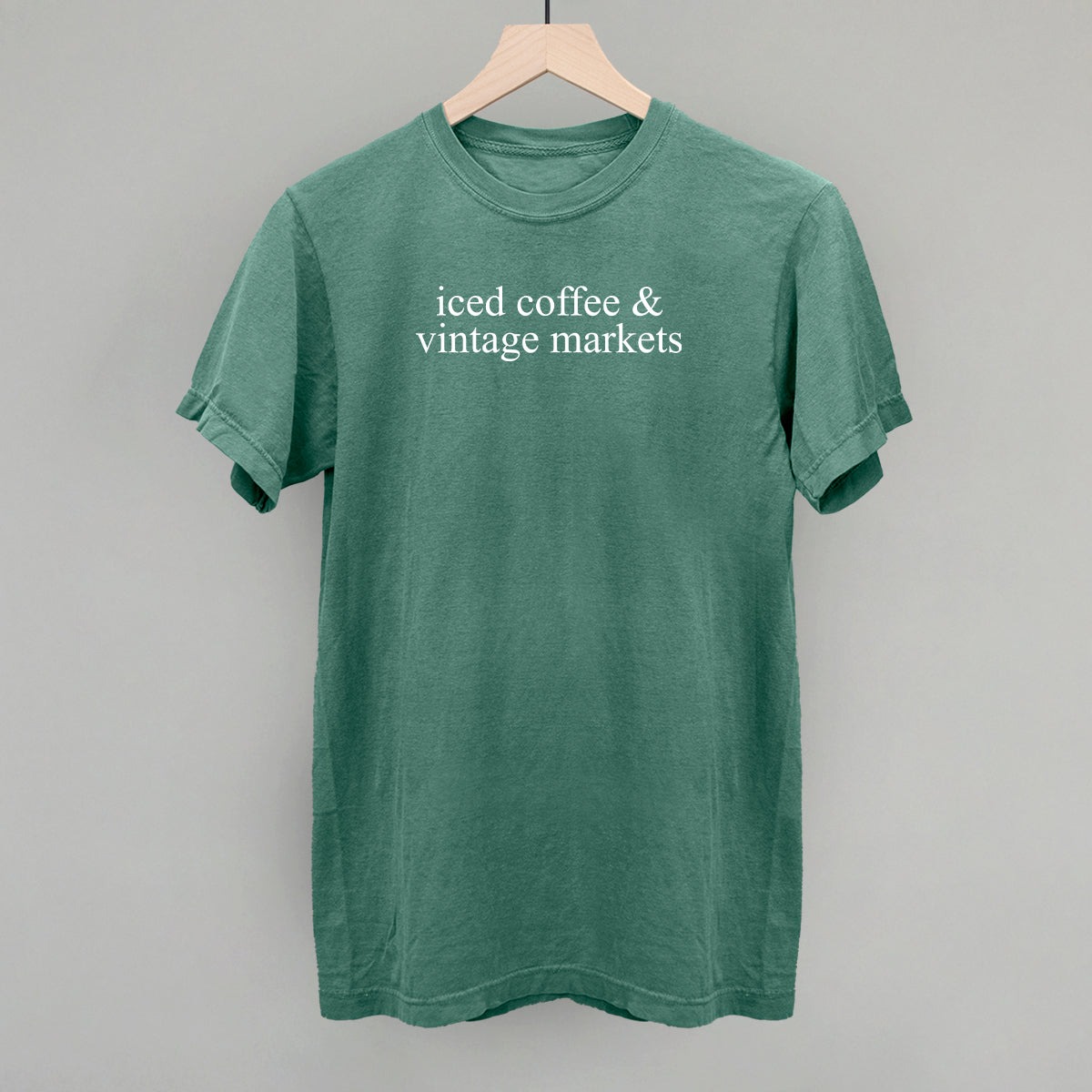Iced Coffee And Vintage Markets