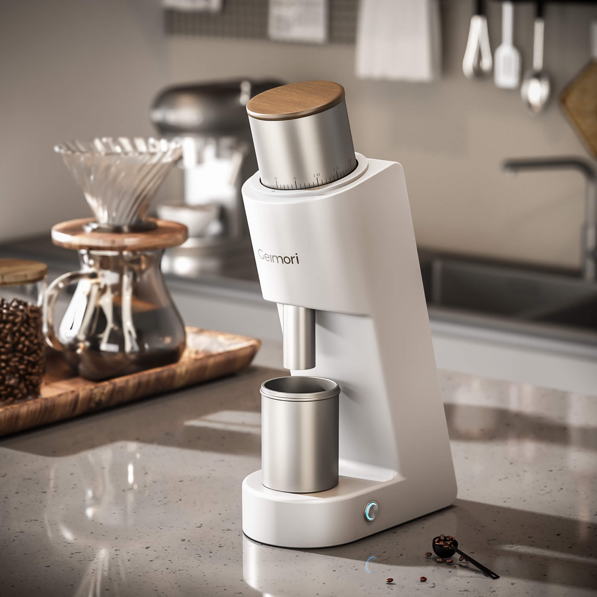 Geimori GU38 Coffee Grinder | Compact Single Dose Grinder