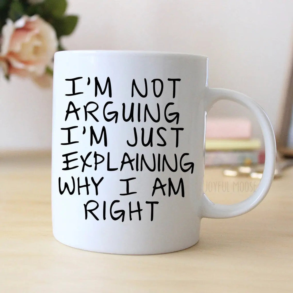 Funny Coffee Mugs – Ceramic Birthday Gift for Men | Dishwasher Safe Mug